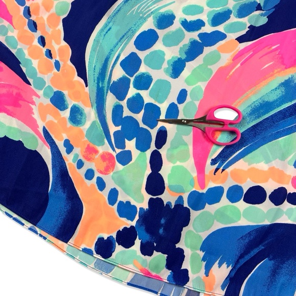 Lilly Pulitzer Ocean Jewels Smocked Strapless Midi Dress - Picture 7 of 12